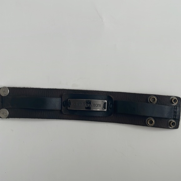 Calvin Klein Leather Bracelet and 2 Ukrainian Leather Bracelets 3 for 40$ - Picture 4 of 10